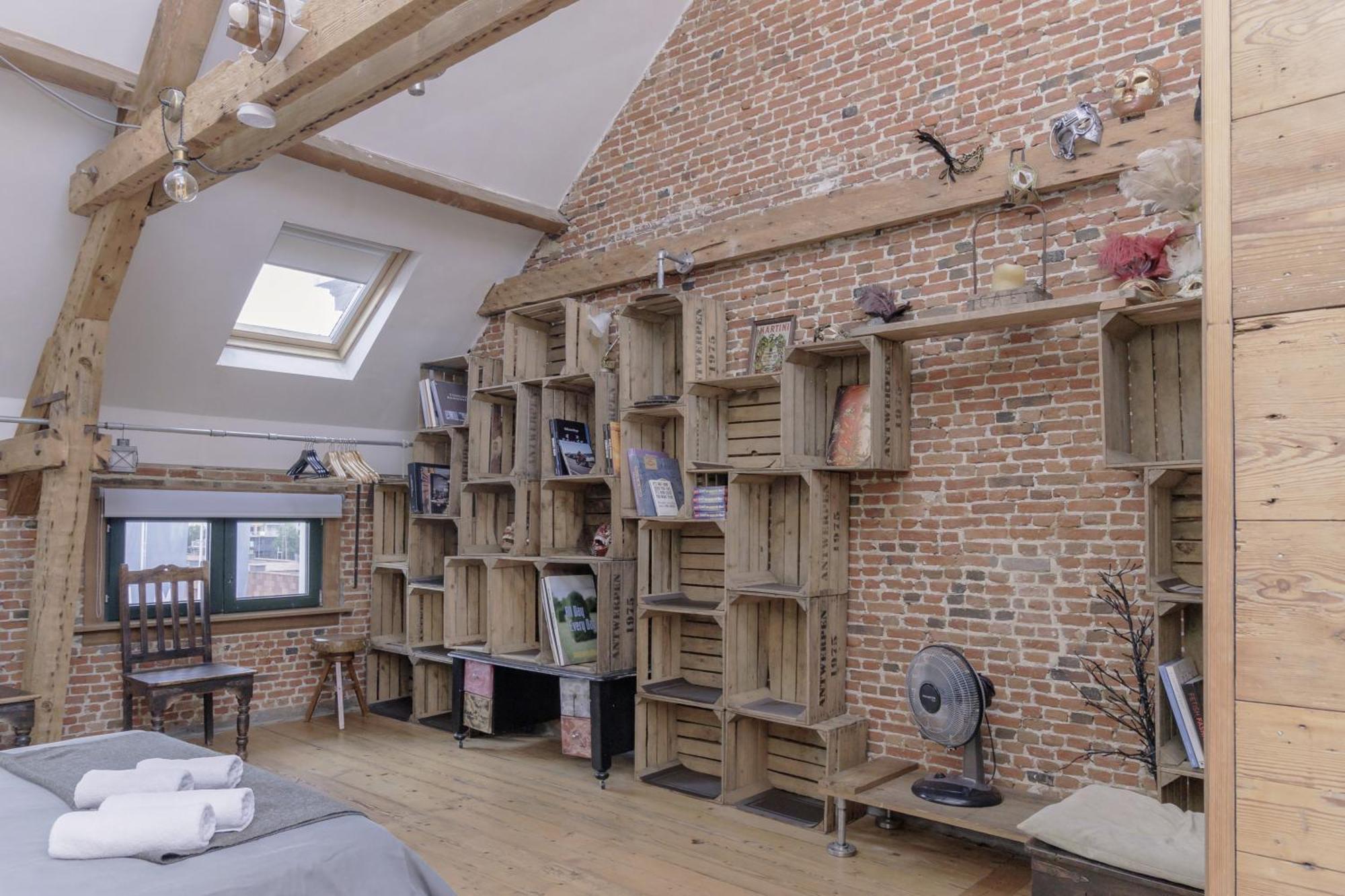 Ferienwohnung Re-Claimed Loft Antwerpen Exterior foto